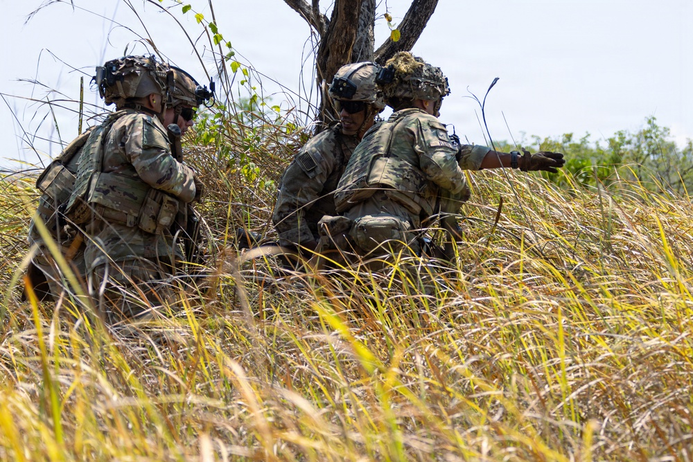 Tropic Lightning Soldiers Rehearse Break Contact for Salaknib 2026
