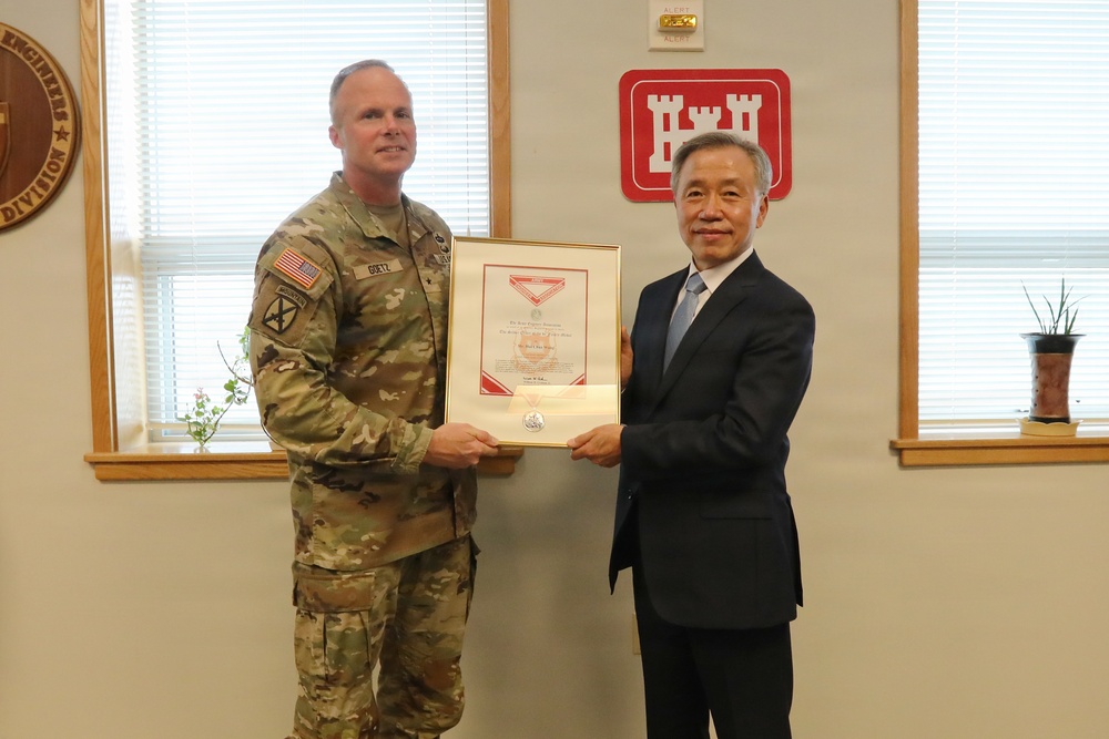 Honoring Mr. Wang Hui-chan’s 43 Years of Service honored with de Fleury Medal