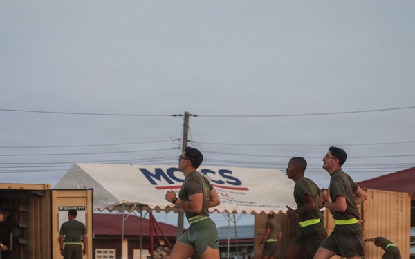 Balikatan 2026: 3rd LCT conducts physical training at Camp Cape Bojeador