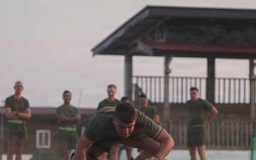 Balikatan 2026: 3rd LCT conducts physical training at Camp Cape Bojeador