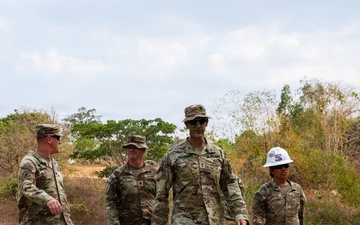 Balikatan 2026: 25th Infantry Division CG visits underground C2 node constructed by 8th TSC