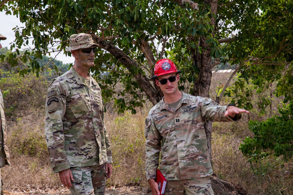 Balikatan 2026: 25th Infantry Division CG visits underground C2 node constructed by 8th TSC