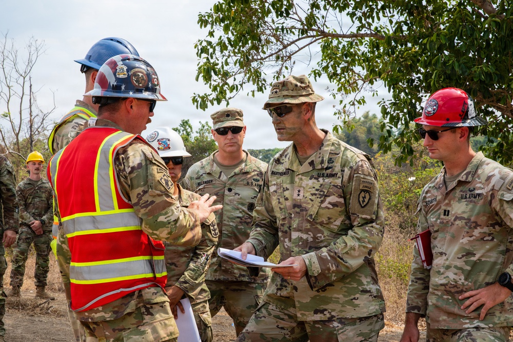 Balikatan 2026: 25th Infantry Division CG visits underground C2 node constructed by 8th TSC