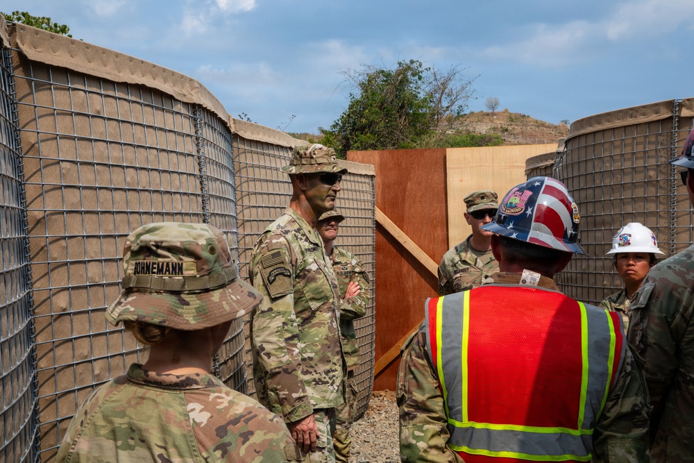 Balikatan 2026: 25th Infantry Division CG visits underground C2 node constructed by 8th TSC
