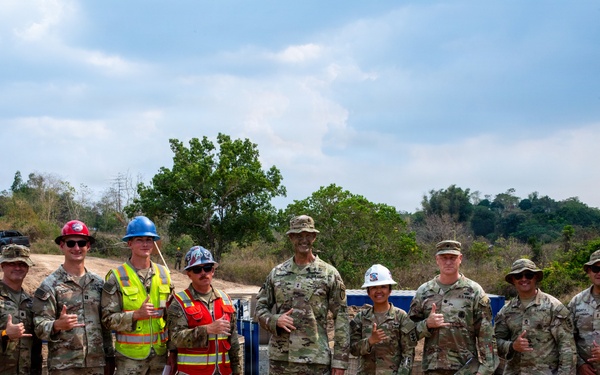 Balikatan 2026: 25th Infantry Division CG visits underground C2 node constructed by 8th TSC