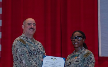 CFAY Holds All Hands and Awards at Quarters