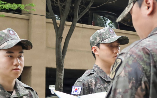 KATUSA Soldiers Recognized During ETS at Osan Air Base