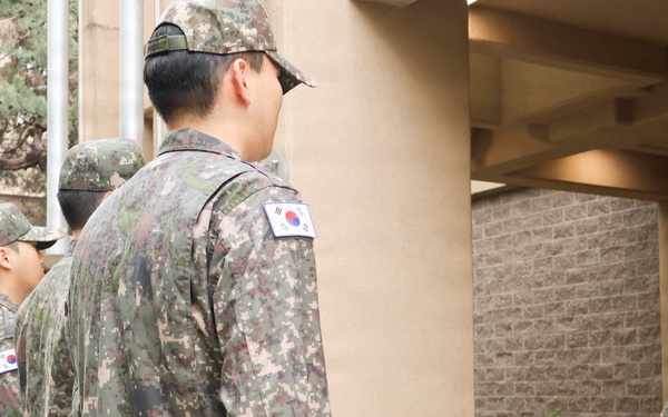 KATUSA Soldiers Recognized During ETS at Osan Air Base