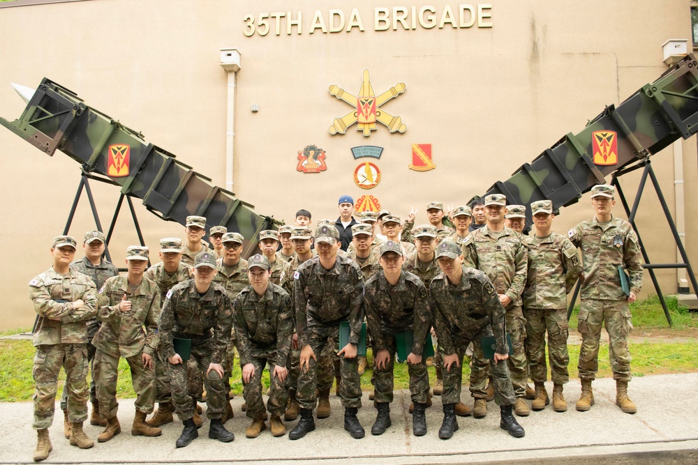 KATUSA Soldiers Recognized During ETS at Osan Air Base