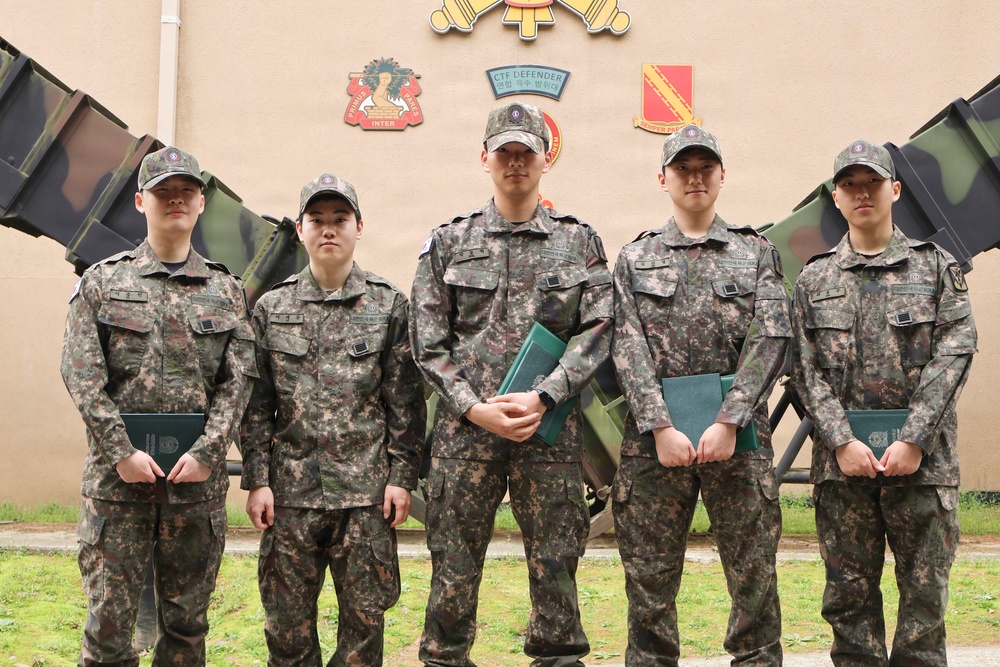KATUSA Soldiers Recognized During ETS at Osan Air Base