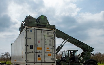 CTF 75 Receives Climate-controlled Storage Container
