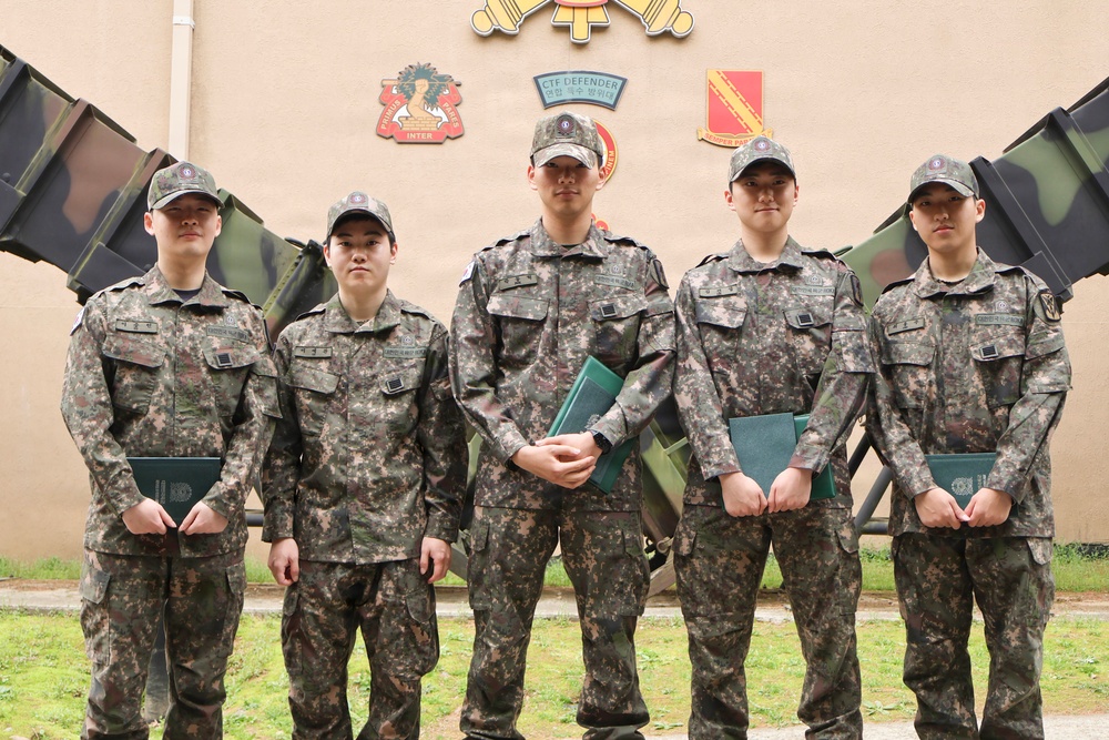 KATUSA Soldiers Recognized During ETS at Osan Air Base