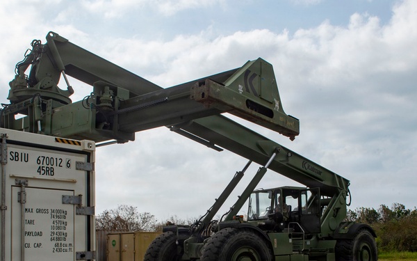 CTF 75 Receives Climate-controlled Storage Container