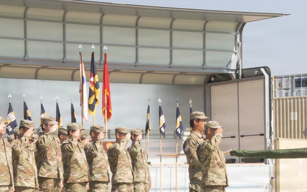 75th Korean Service Corps Truck Company Activates at Camp Humphreys