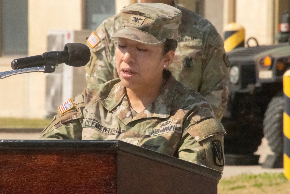 75th Korean Service Corps Truck Company Activates at Camp Humphreys