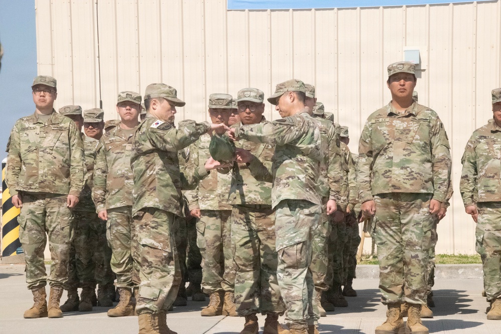 75th Korean Service Corps Truck Company Activates at Camp Humphreys