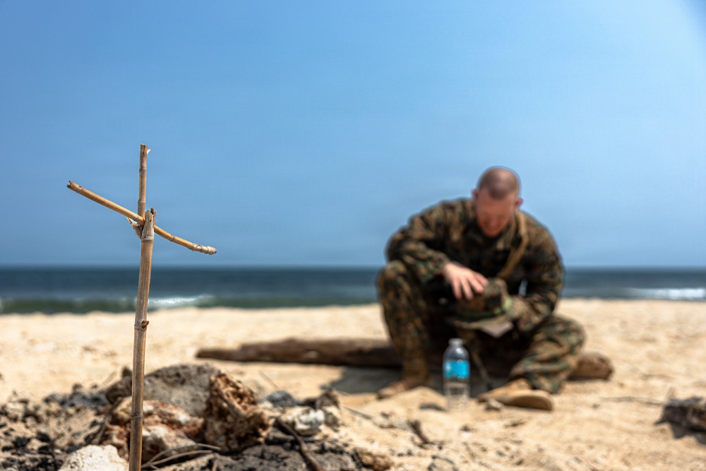 Balikatan 2026: U.S. Marines, Sailors attend chapel service