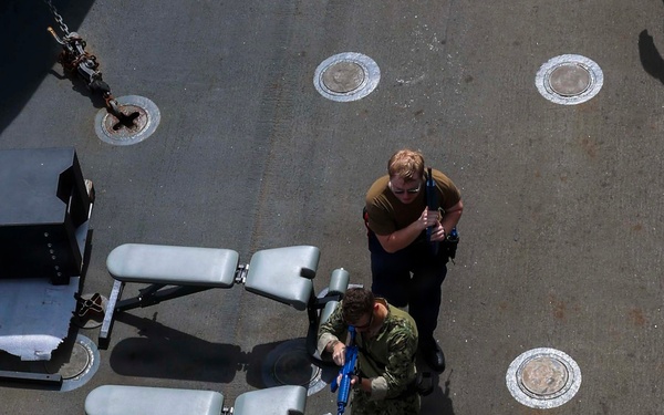 Comstock Conducts VBSS Training