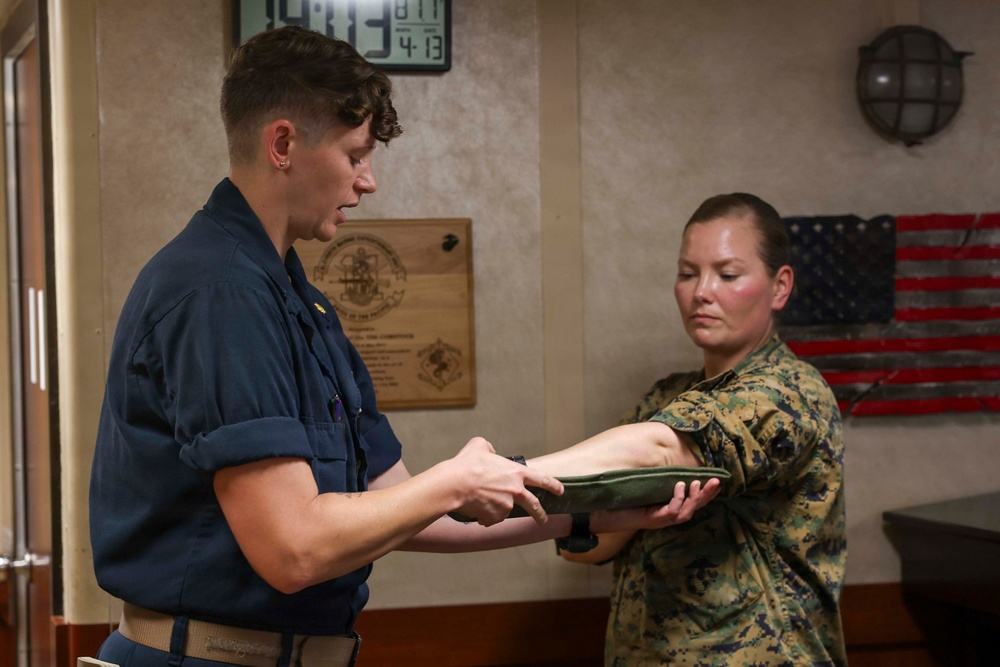 Comstock Conducts TCCC Training