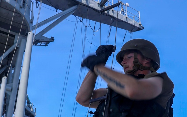Comstock Conducts VBSS Training