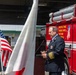 CNRJ Fire and Emergency Services Sasebo Hosts "Push-In" Ceremony for New Fire Truck
