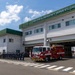 CNRJ Fire and Emergency Services Sasebo Hosts "Push-In" Ceremony for New Fire Truck