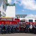 CNRJ Fire and Emergency Services Sasebo Hosts "Push-In" Ceremony for New Fire Truck