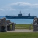 USS Blue Ridge Departs White Beach, Okinawa