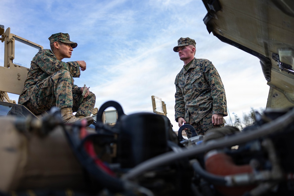 Combat Logistics Battalion 24 Prepares Equipment for Exercise Aurora