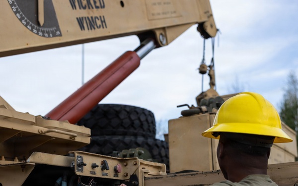 Combat Logistics Battalion 24 Prepares Equipment for Exercise Aurora