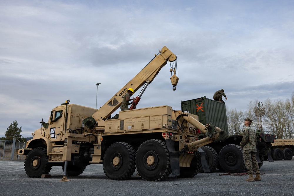 Combat Logistics Battalion 24 Prepares Equipment for Exercise Aurora