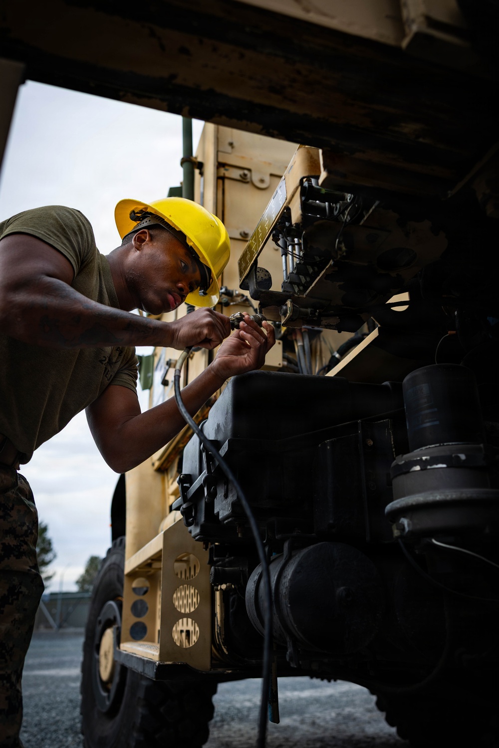 Combat Logistics Battalion 24 Prepares Equipment for Exercise Aurora