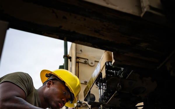 Combat Logistics Battalion 24 Prepares Equipment for Exercise Aurora