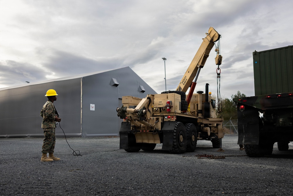 Combat Logistics Battalion 24 Prepares Equipment for Exercise Aurora