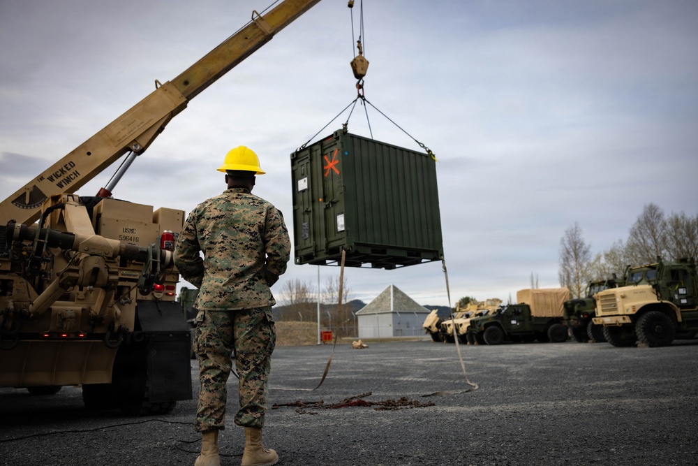 Combat Logistics Battalion 24 Prepares Equipment for Exercise Aurora