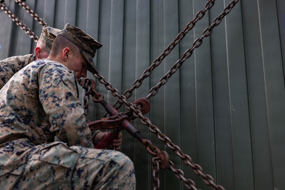 Combat Logistics Battalion 24 Prepares Equipment for Exercise Aurora