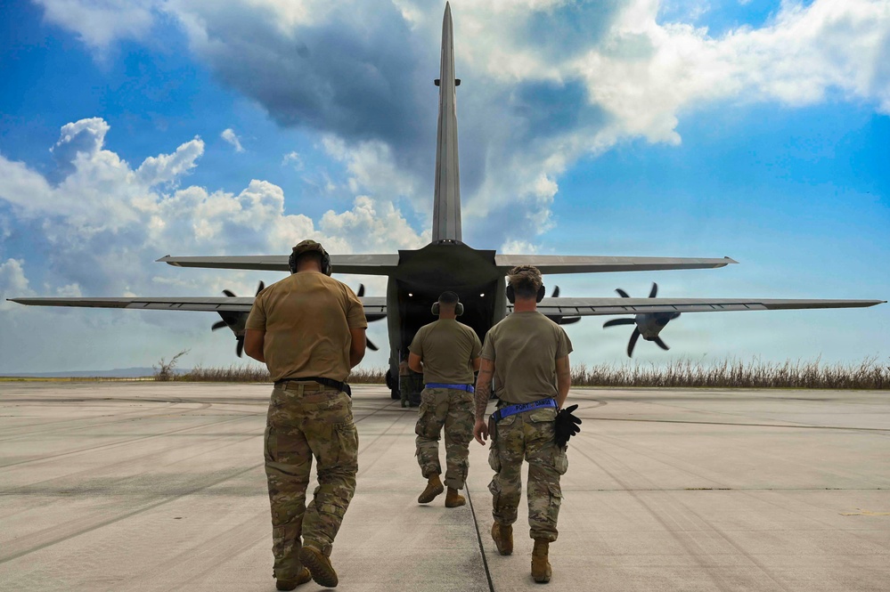 36th CRS aids Saipan, Northern Marianas Islands Recovery following Super Typhoon Sinlaku