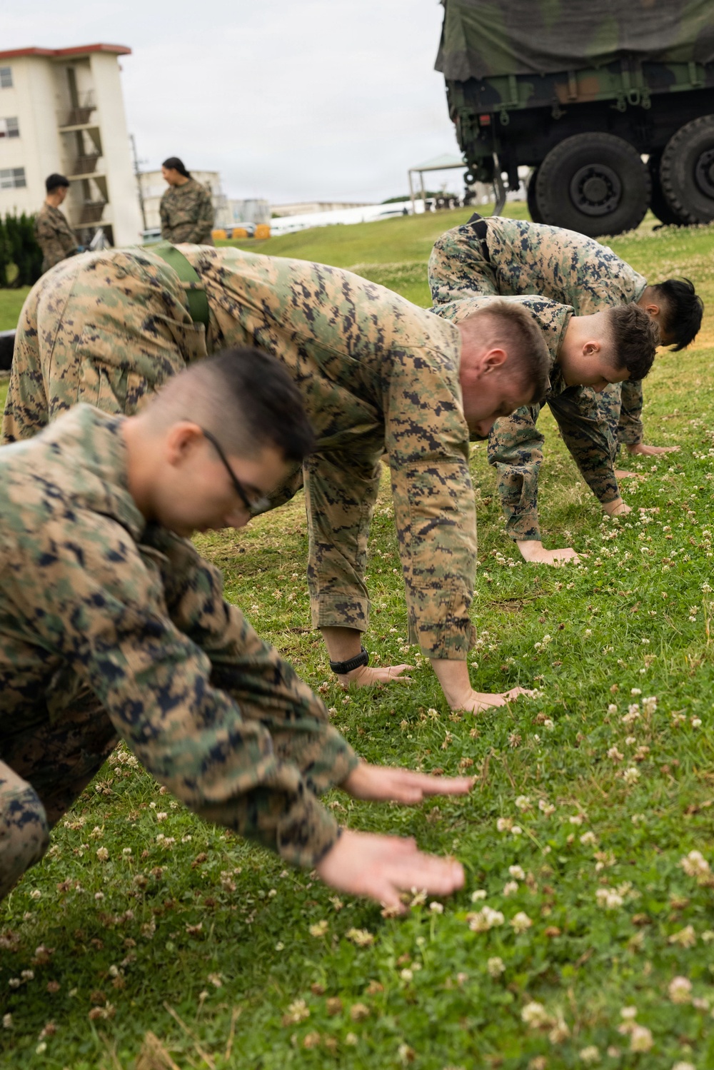 U.S. Marines participate in COMMSTRAT Field Training Exercise