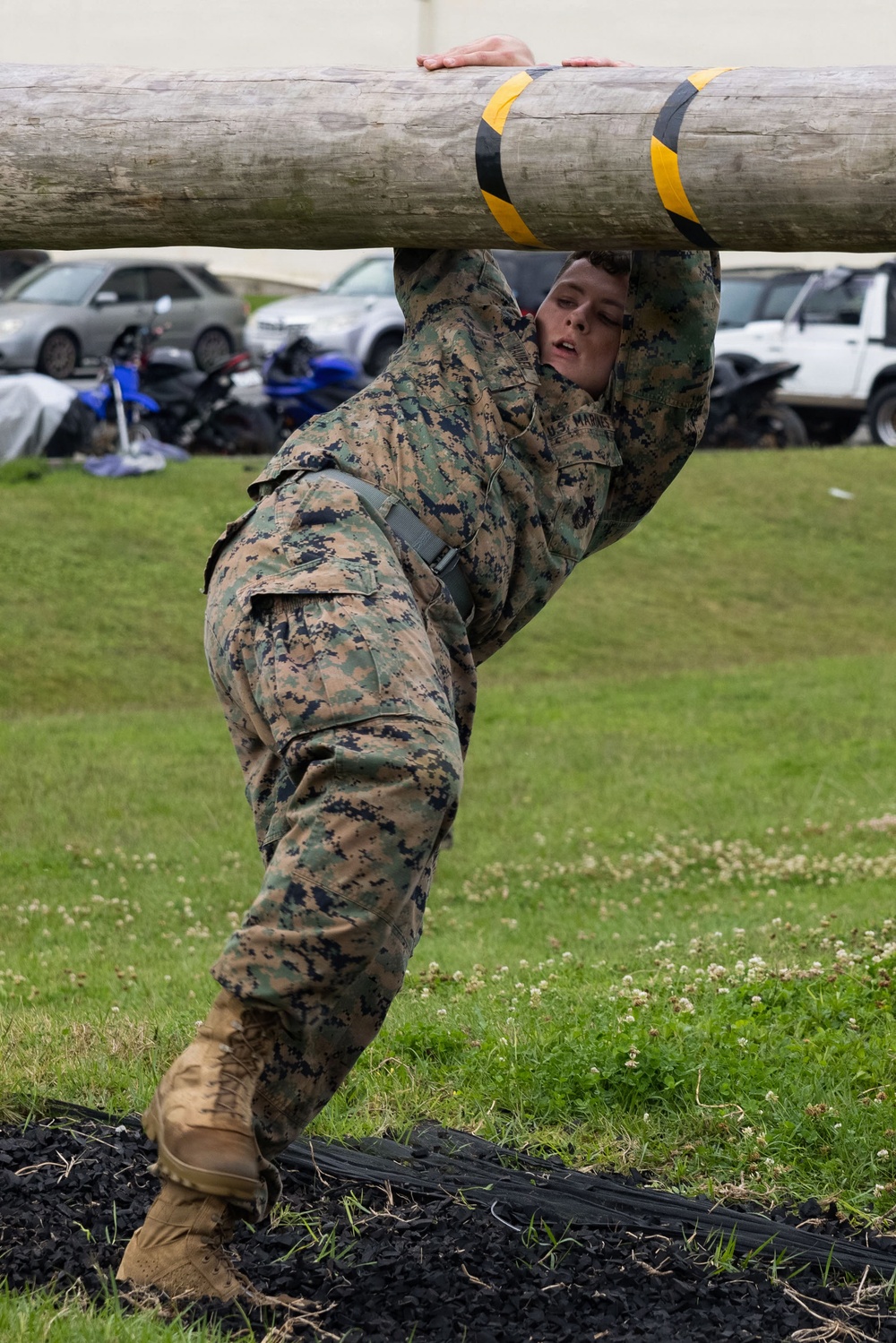 U.S. Marines participate in COMMSTRAT Field Training Exercise