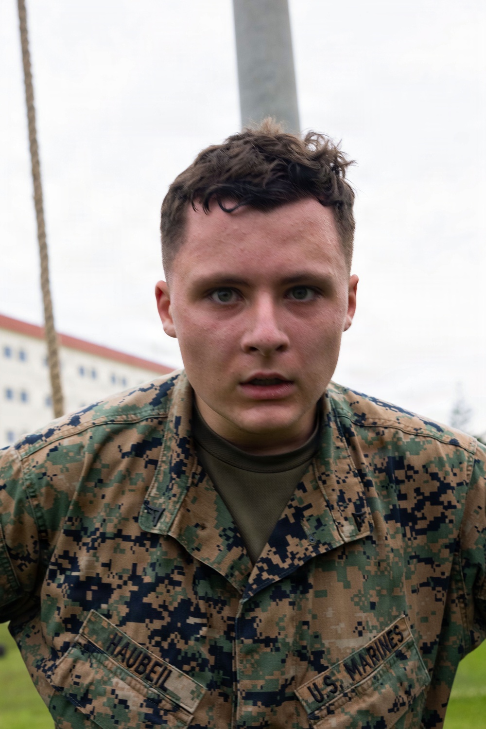 U.S. Marines participate in COMMSTRAT Field Training Exercise