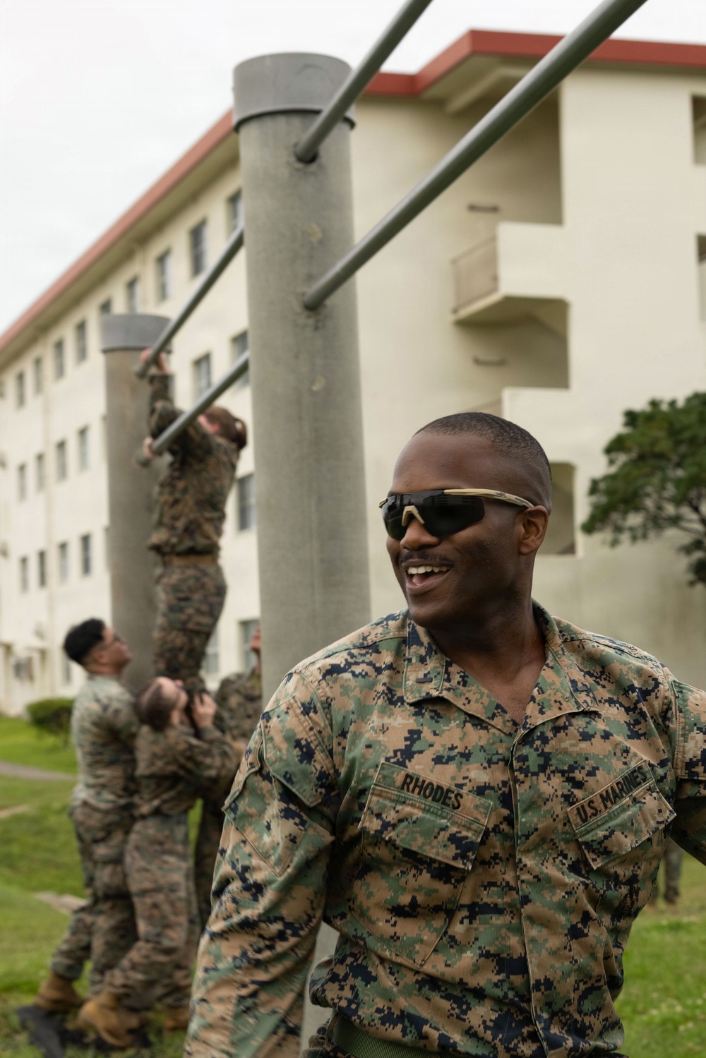 U.S. Marines participate in COMMSTRAT Field Training Exercise