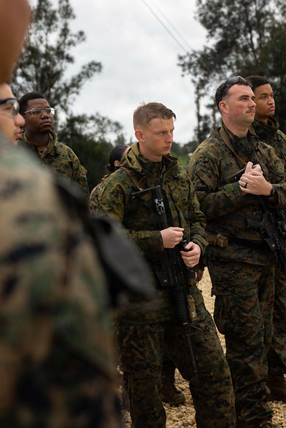 U.S. Marines participate in COMMSTRAT Field Training Exercise