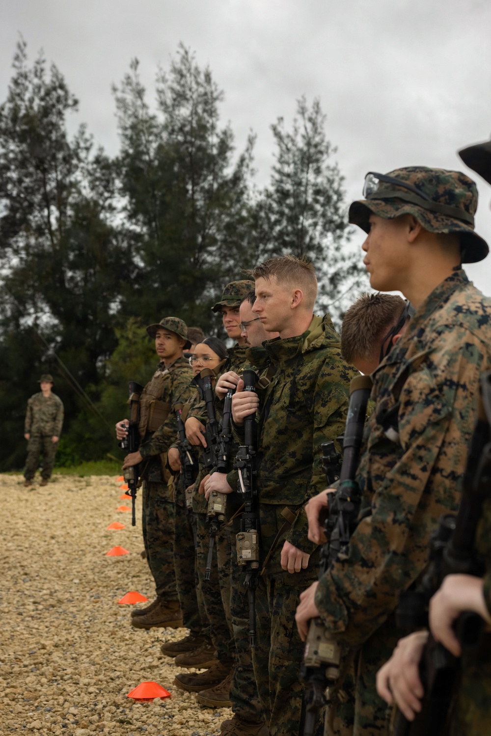 U.S. Marines participate in COMMSTRAT Field Training Exercise
