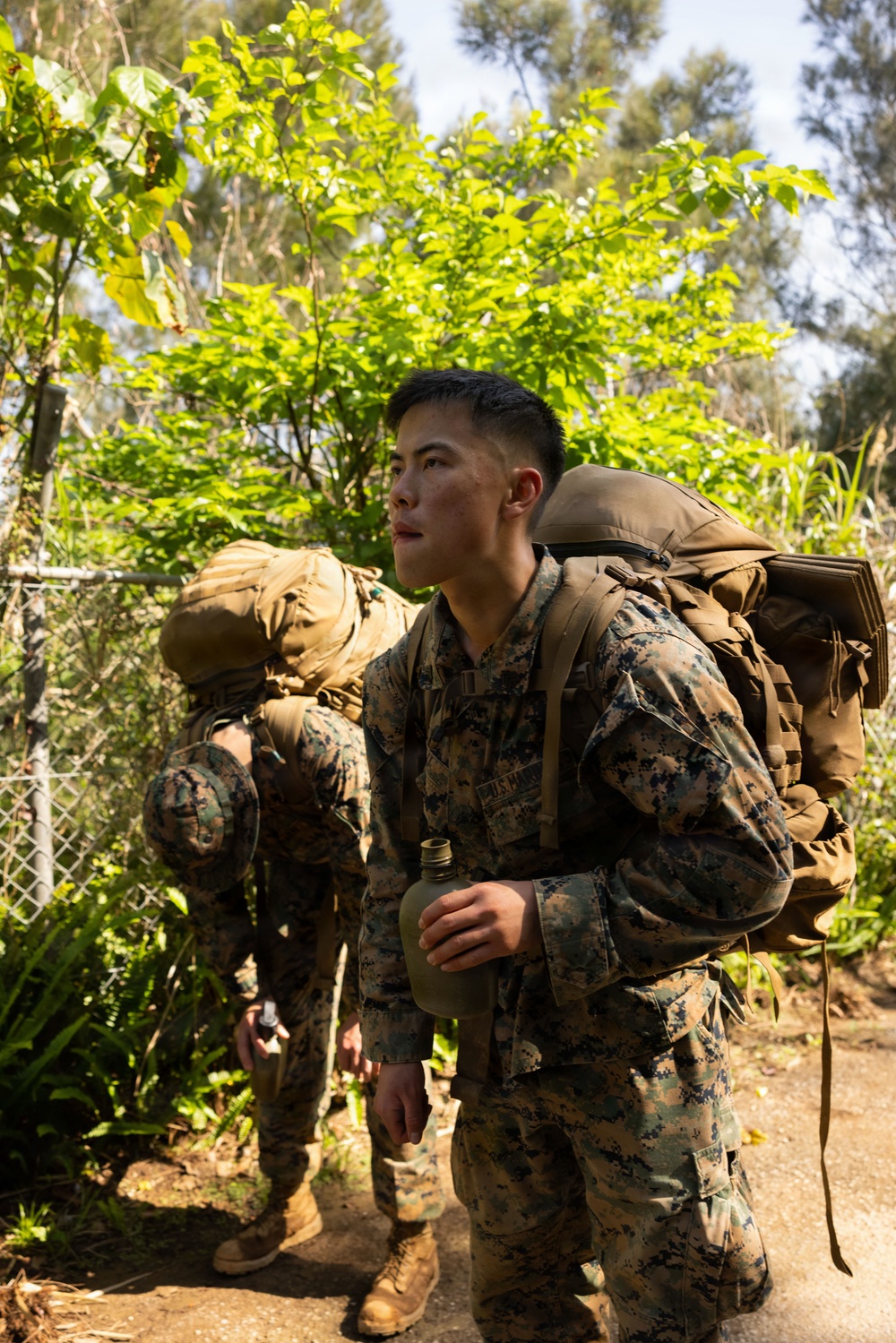 U.S. Marines participate in COMMSTRAT Field Training Exercise