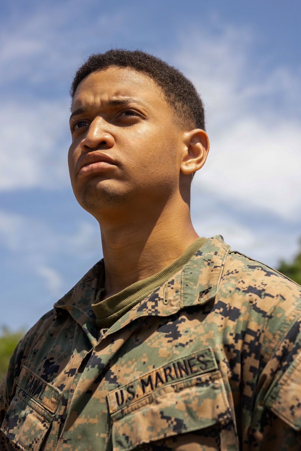 U.S. Marines participate in COMMSTRAT Field Training Exercise