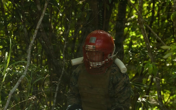 U.S. Marines participate in COMMSTRAT Field Training Exercise