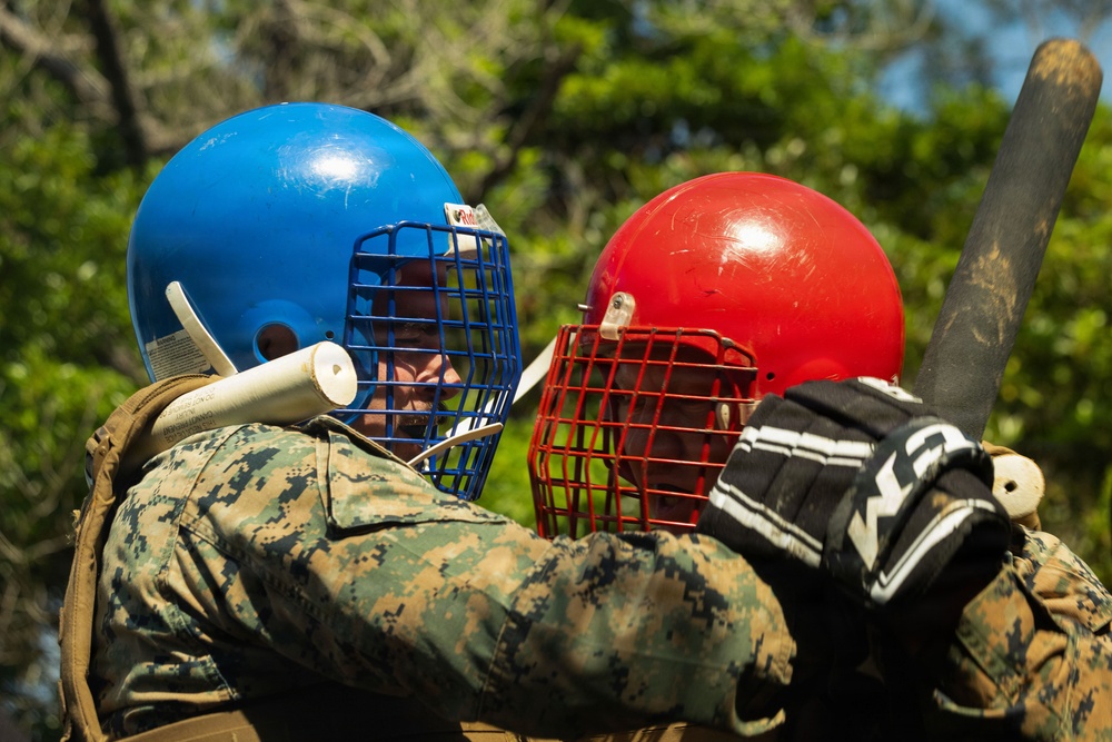 U.S. Marines participate in COMMSTRAT Field Training Exercise