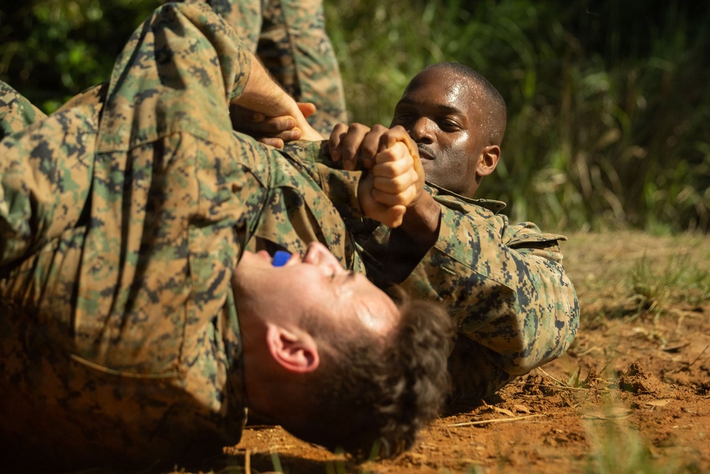 U.S. Marines participate in COMMSTRAT Field Training Exercise
