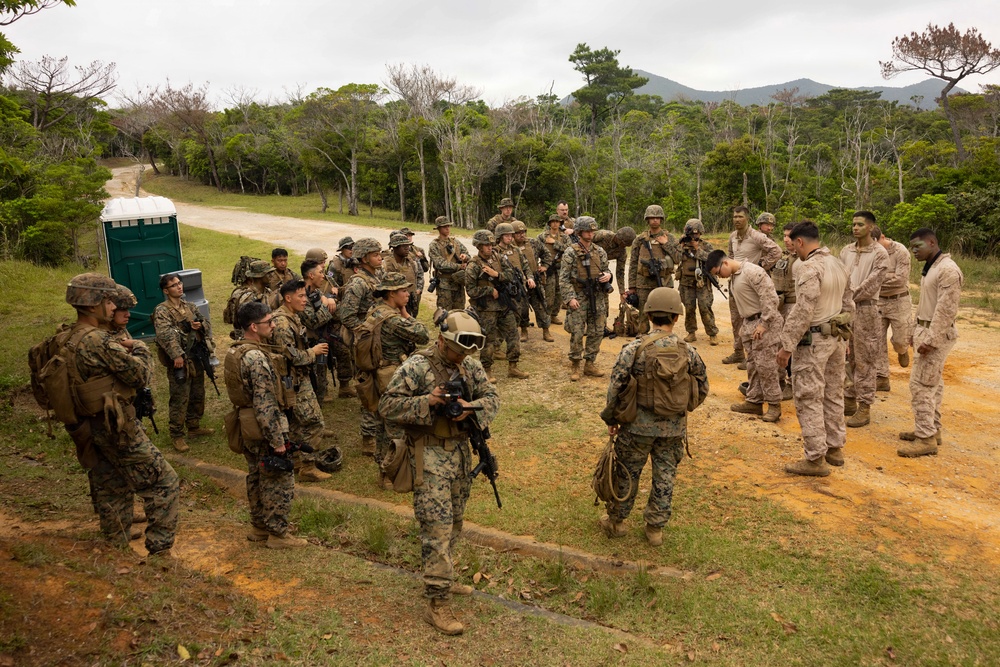 U.S. Marines participate in COMMSTRAT Field Training Exercise