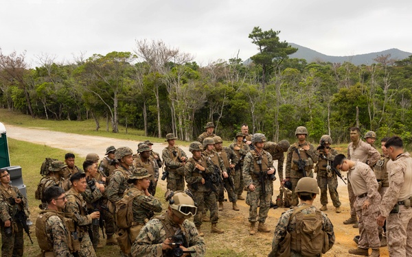 U.S. Marines participate in COMMSTRAT Field Training Exercise